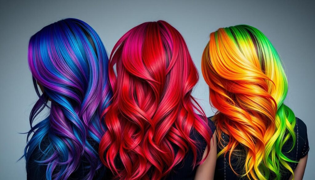 Bold hair colors trends 2025