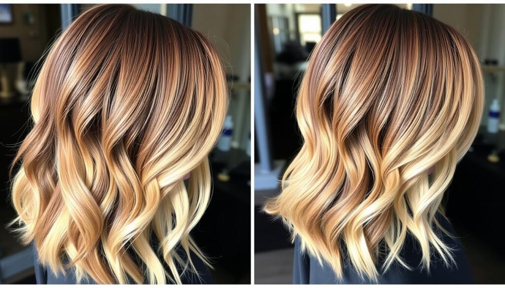 hair color trends with balayage and ombre styles