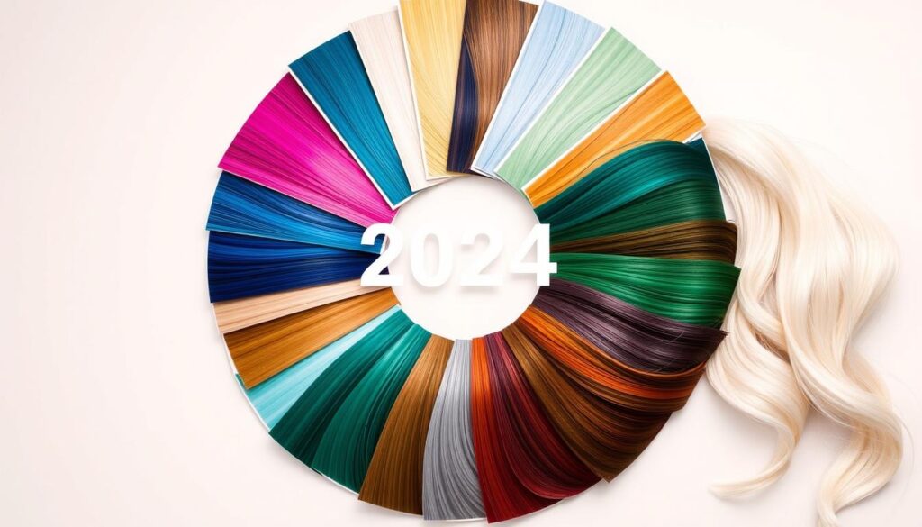 trending hair color palettes 2025