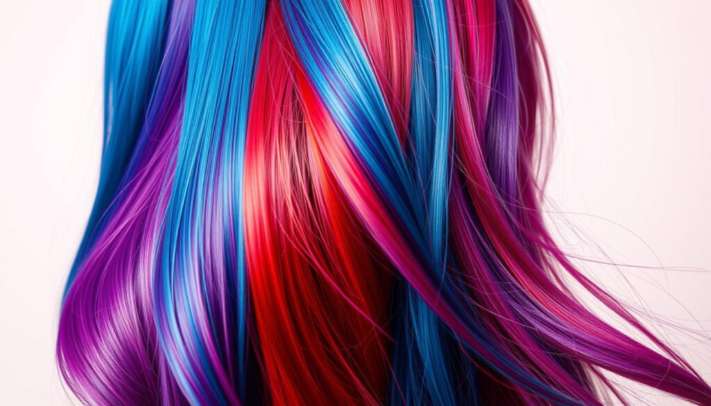 vibrant hair colors