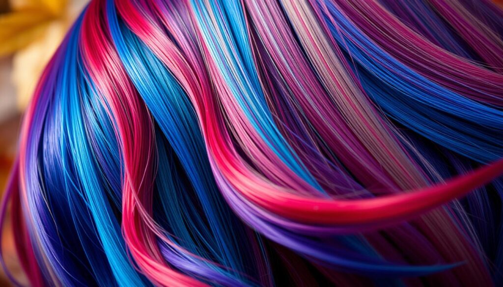 vibrant hair colors