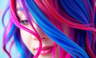 vibrant hair color trends