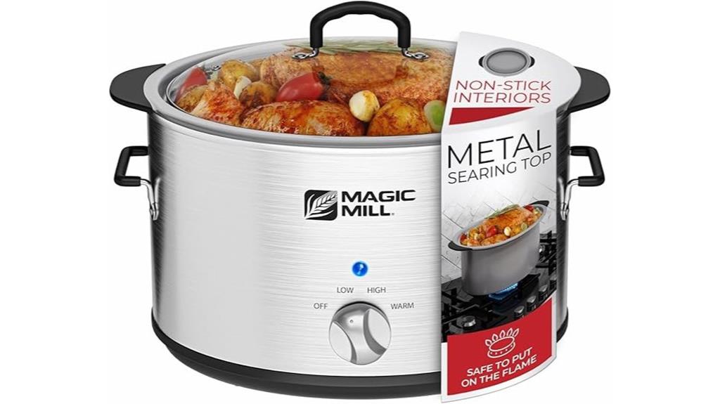 10 quart glass lid slow cooker