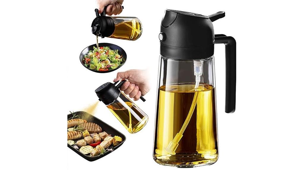 16oz glass olive oil sprayer
