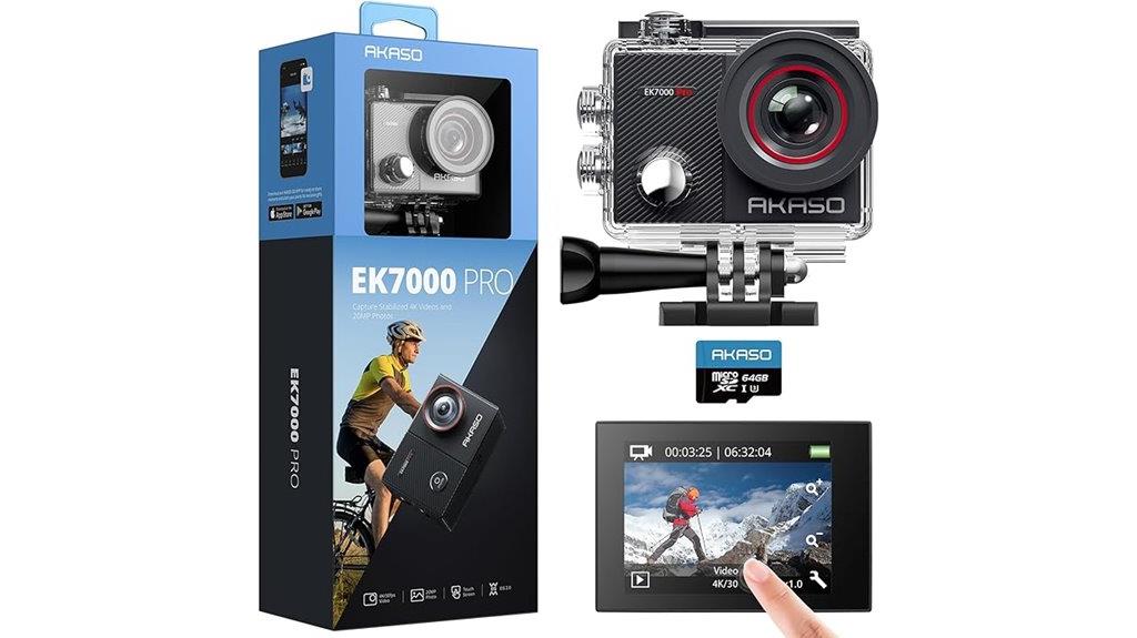 4k action camera kit
