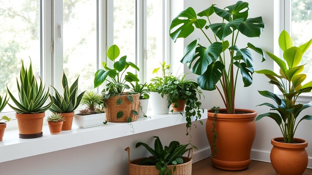 add greenery to interiors