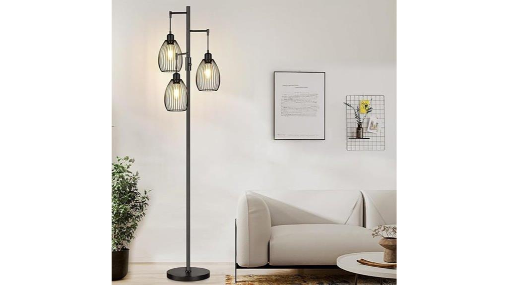 adjustable edison floor lamp