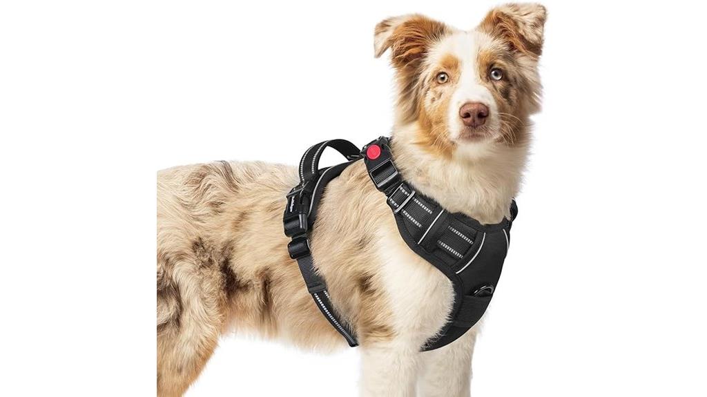 adjustable medium dog harness