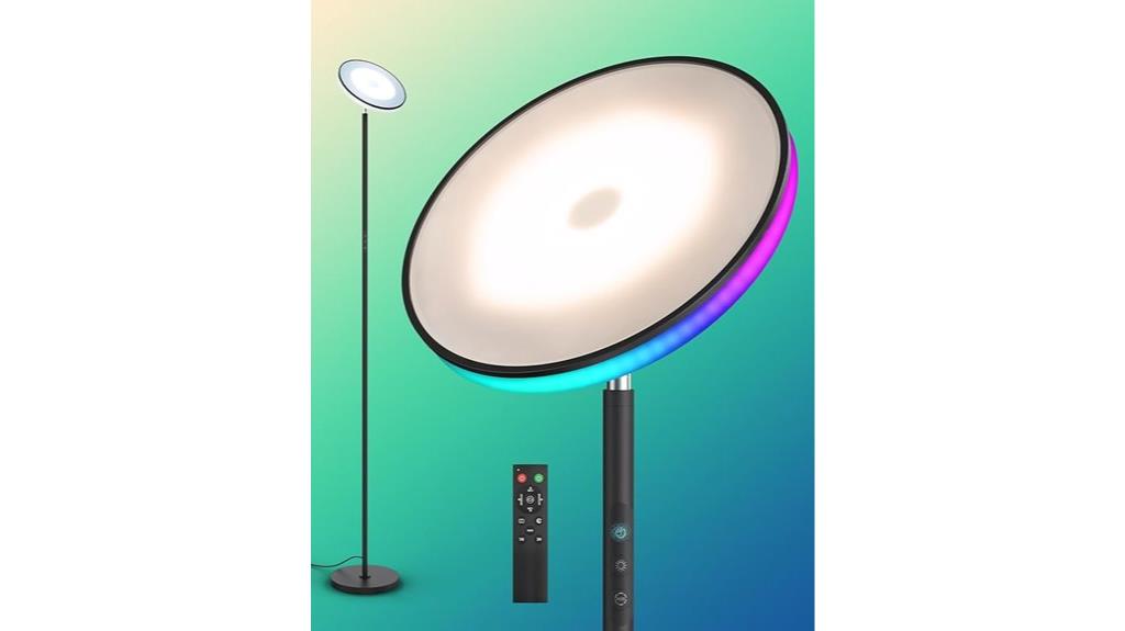 adjustable rgb floor lamp