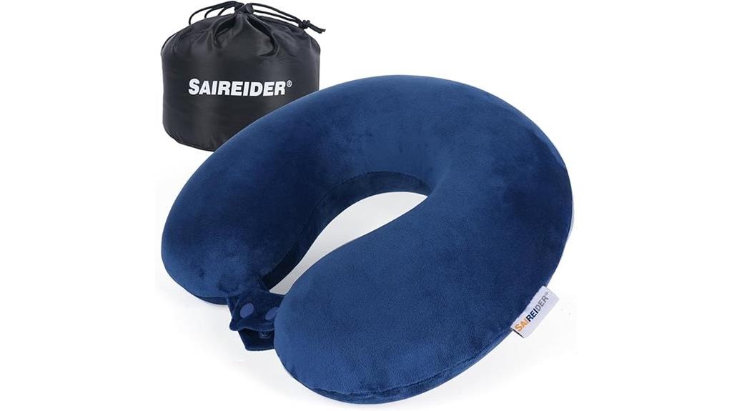 adjustable travel neck pillow