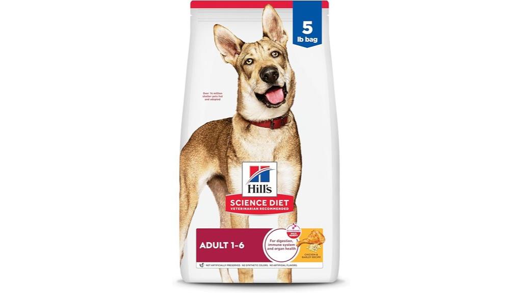 adult dog food 5 lbs