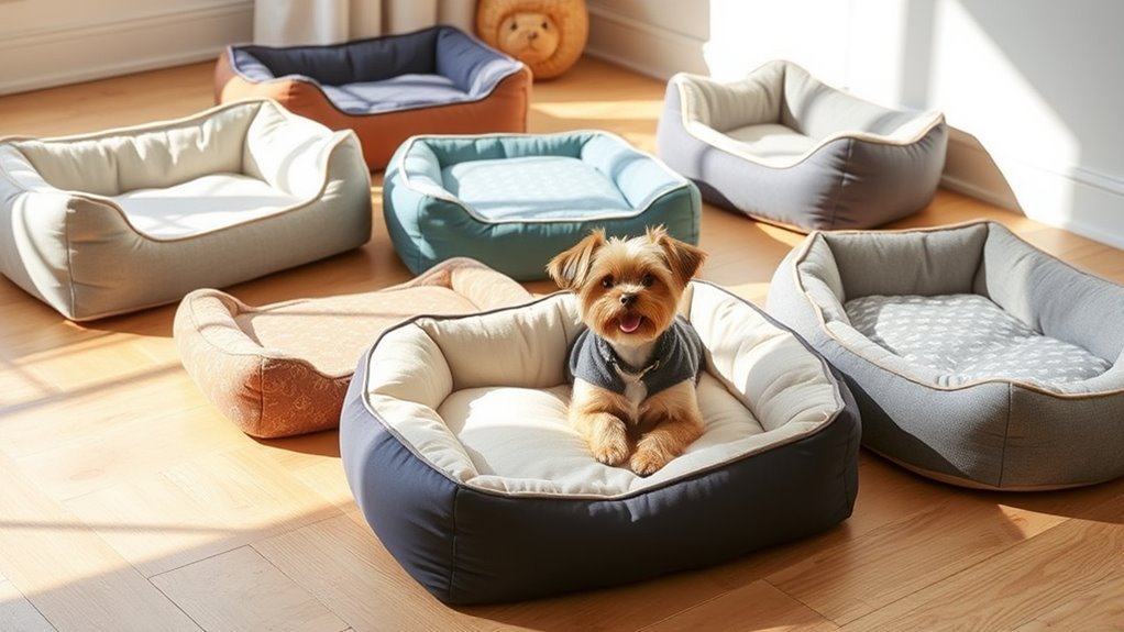 affordable cozy dog beds
