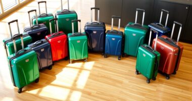 affordable stylish luggage sets