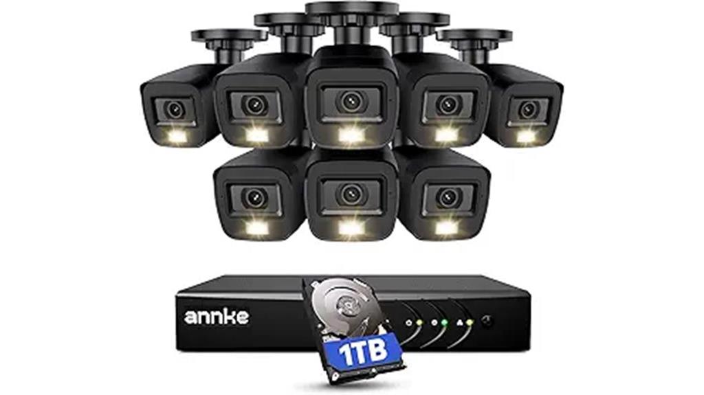 ai enabled 8 camera surveillance