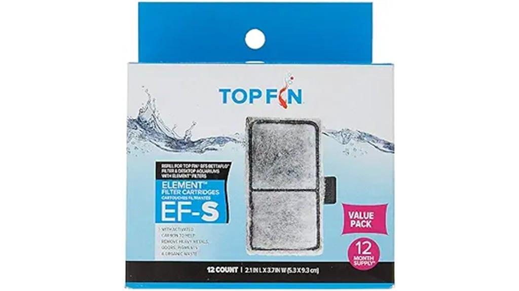 aquarium filter cartridge pack
