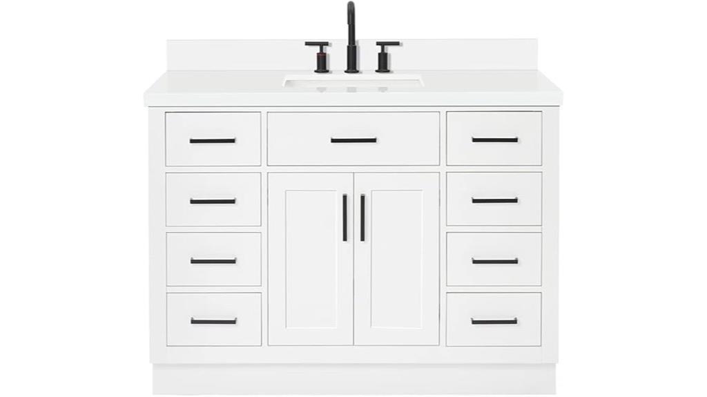 ariel hepburn 49 inch vanity