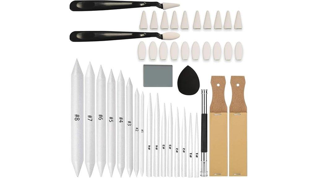 art blending stumps kit