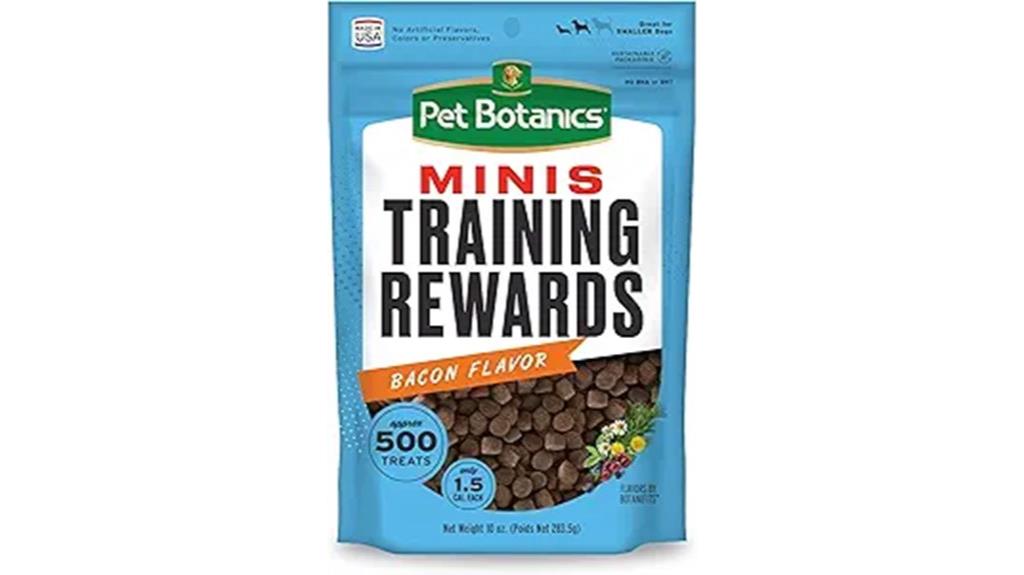 bacon flavored training treats