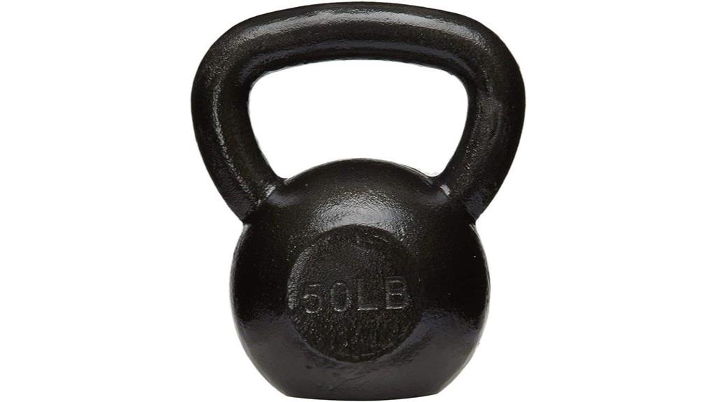 basic cast iron kettlebell