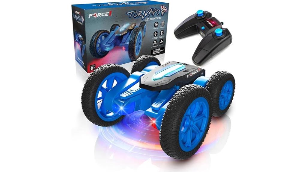 blue led remote car