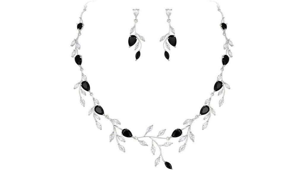bridal cubic zirconia jewelry