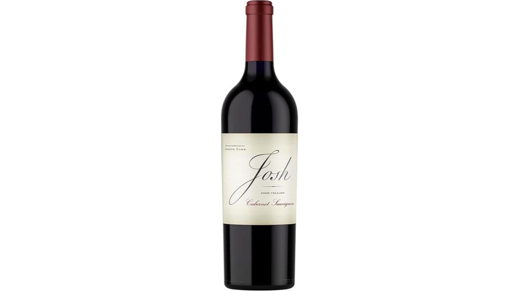 california cabernet sauvignon bottle