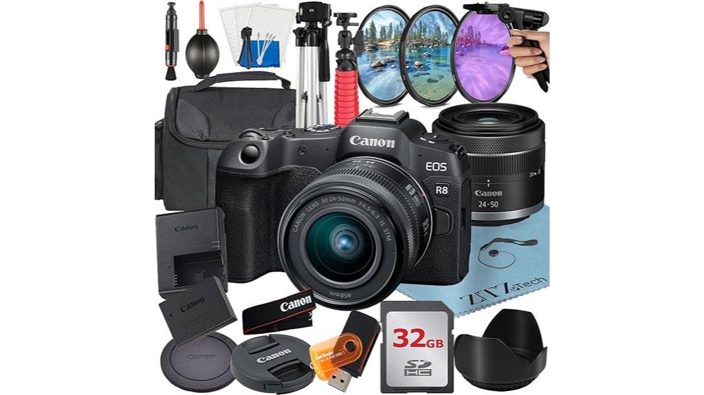 canon eos r8 bundle