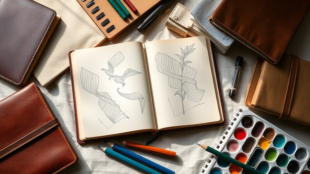 choosing the perfect sketchbook