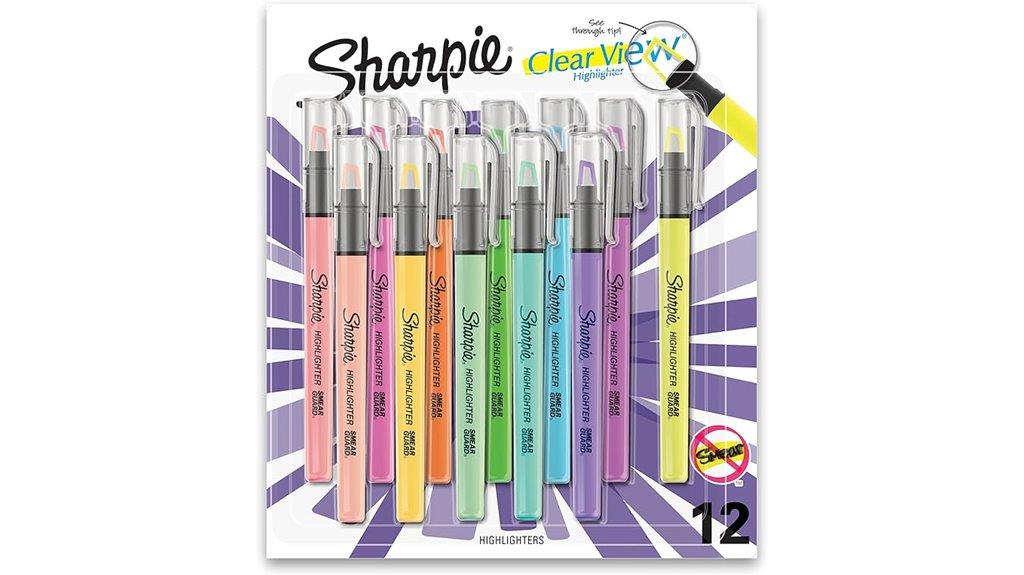 clear view highlighter pack
