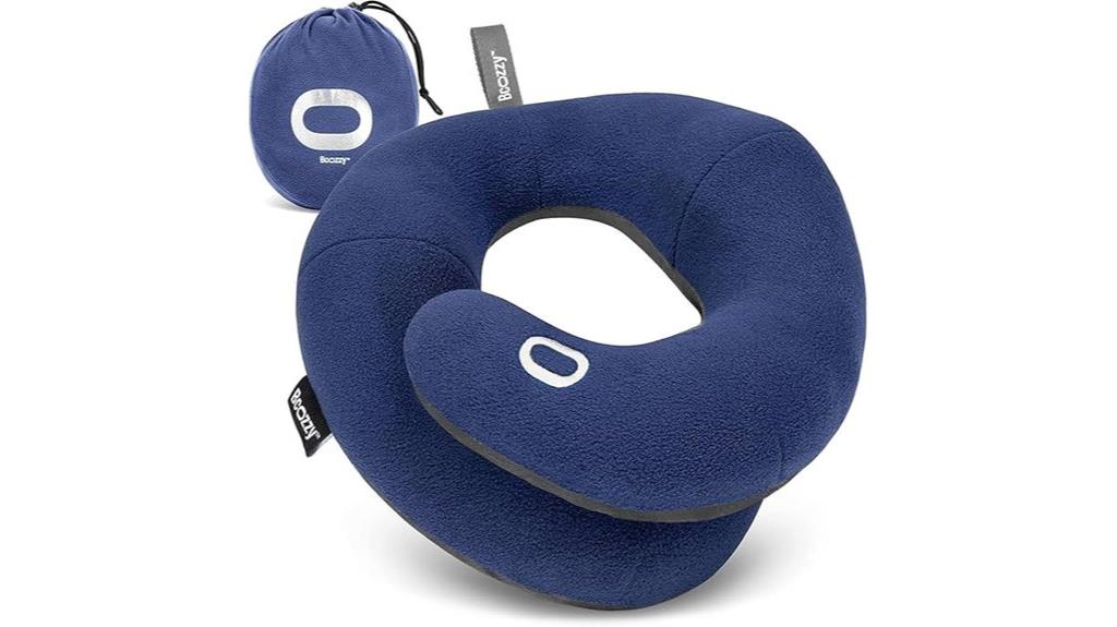 comfortable airplane neck support