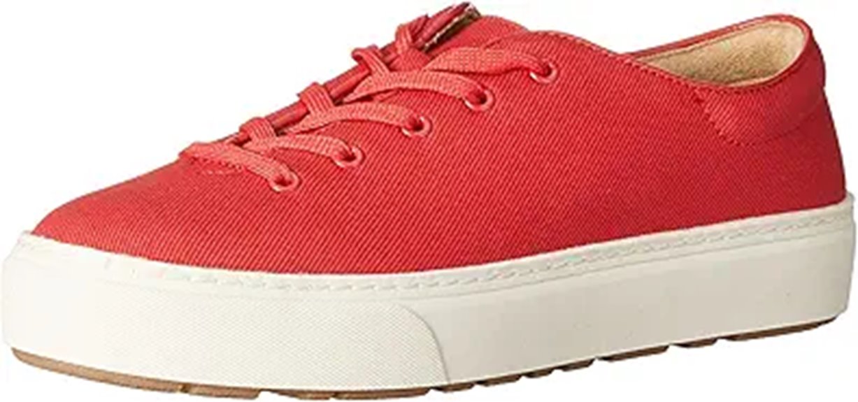 comfortable lace up sneakers