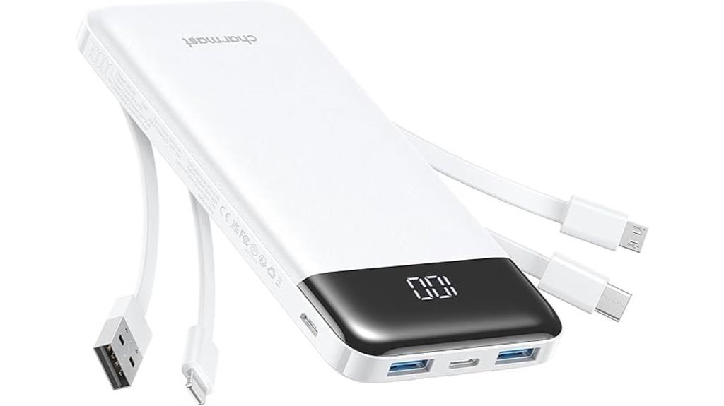 compact 10000mah power bank