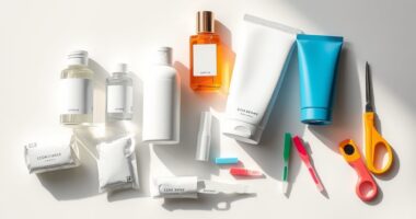 compact travel toiletries list