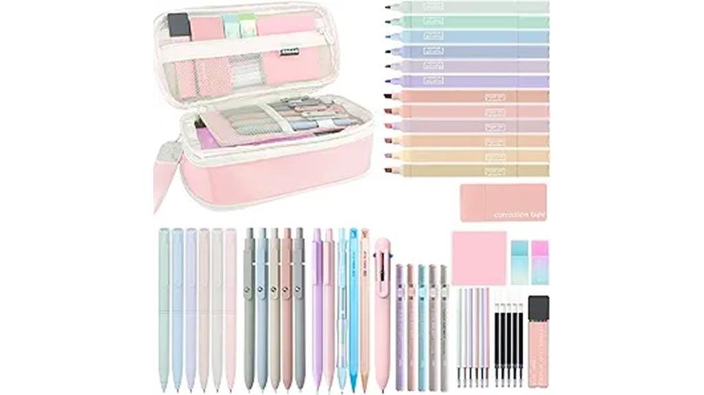 complete 54 piece stationery set