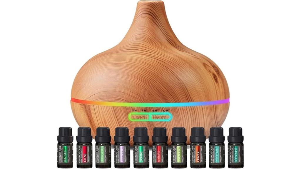 complete diffuser and oils
