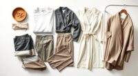 create a minimalist clothing collection