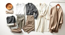 create a minimalist clothing collection