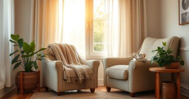 create cozy reading nook