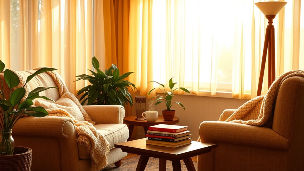 create cozy reading retreat