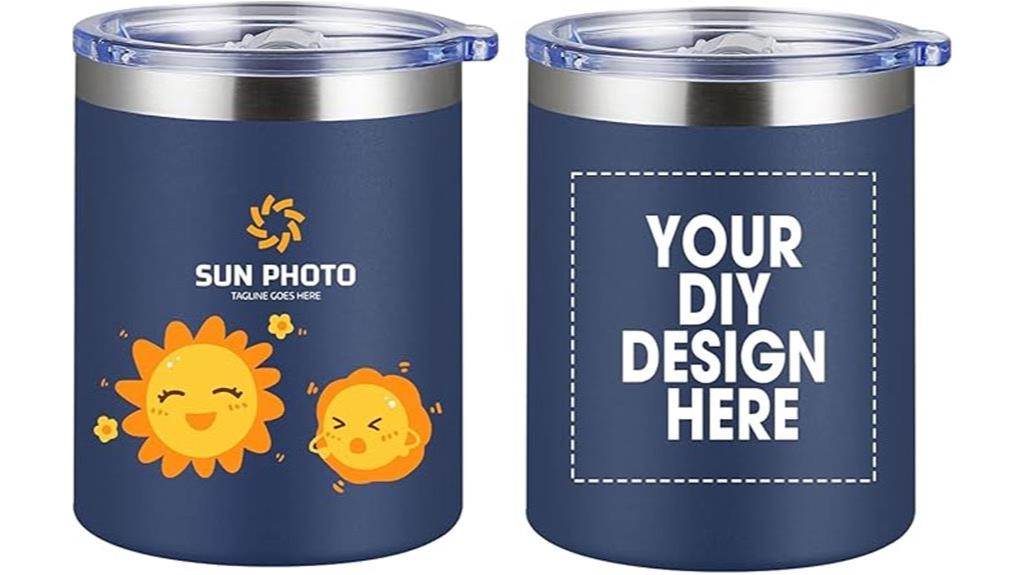 custom 12oz stainless tumbler