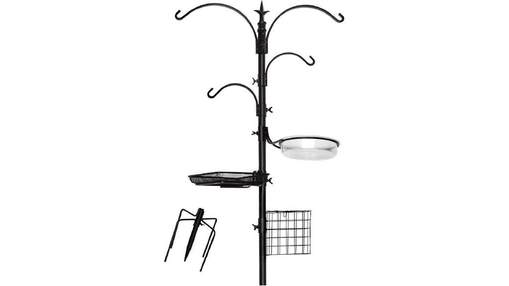 deluxe bird feeding station