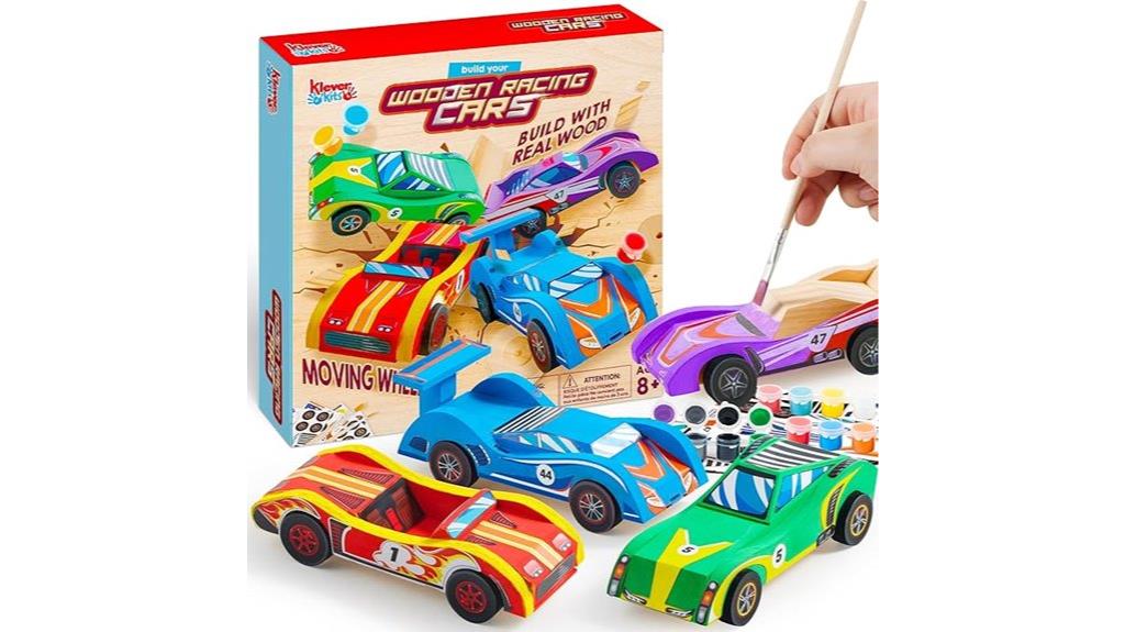 diy wooden race car kit