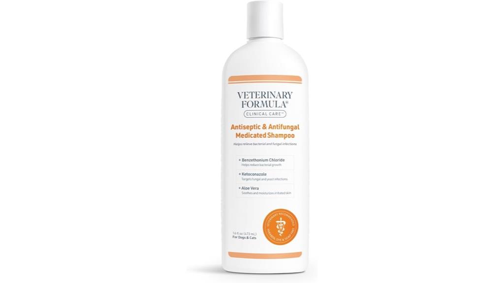 dog and cat antiseptic shampoo