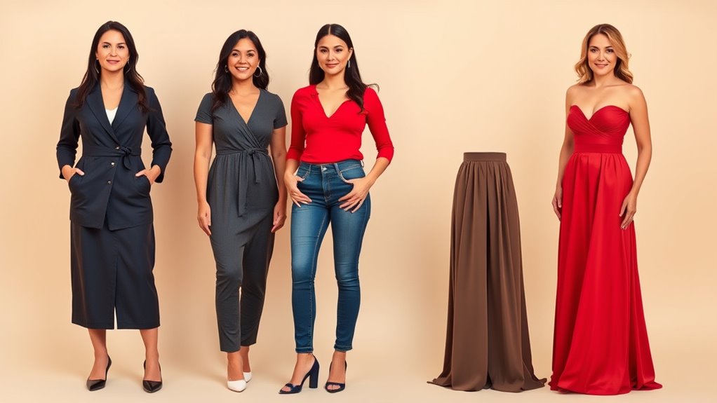dress to flatter body shape
