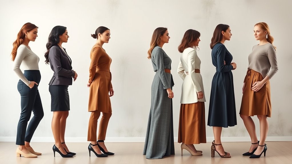 dress to flatter figure