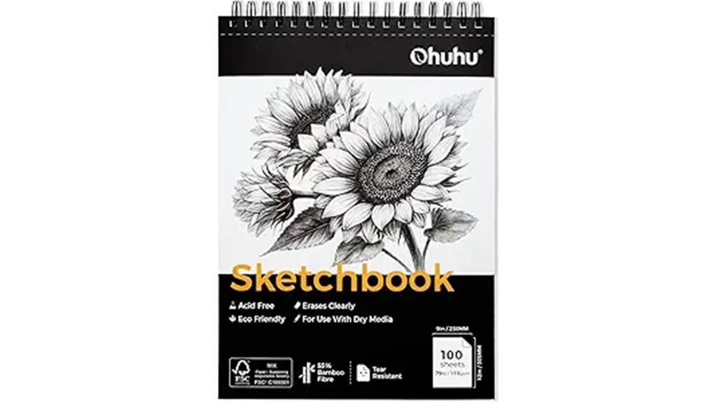 durable sketch book