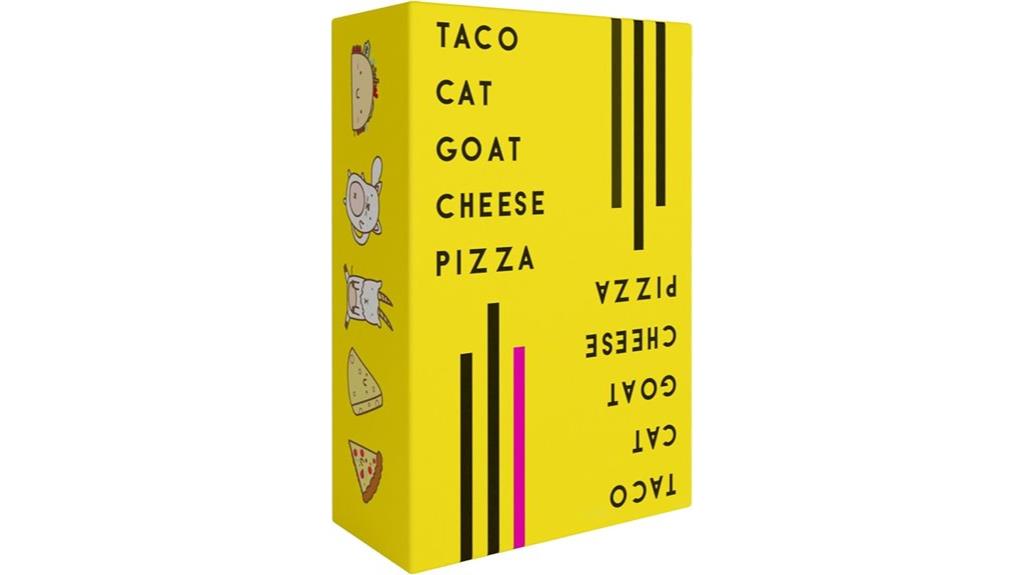 eat taco goat pizza