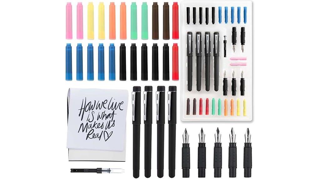 elegant calligraphy pen set