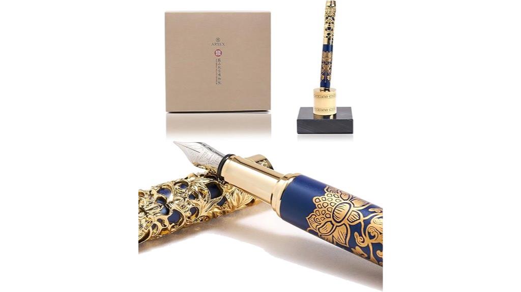 elegant writing instrument display