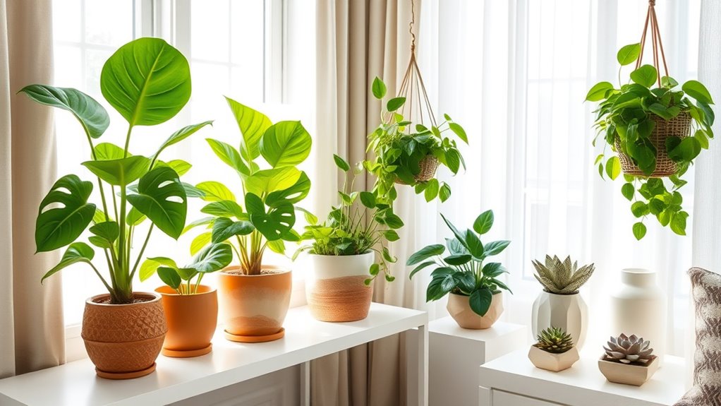 enhance home with indoor plants
